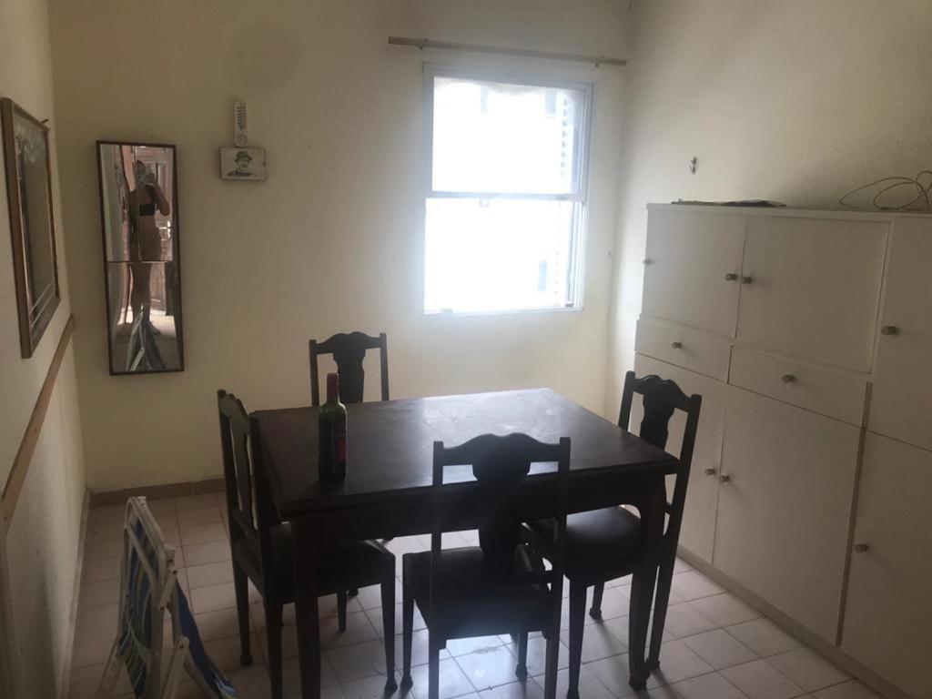 Apartamento No Edificio Abaete Apartment Mongagua Bagian luar foto