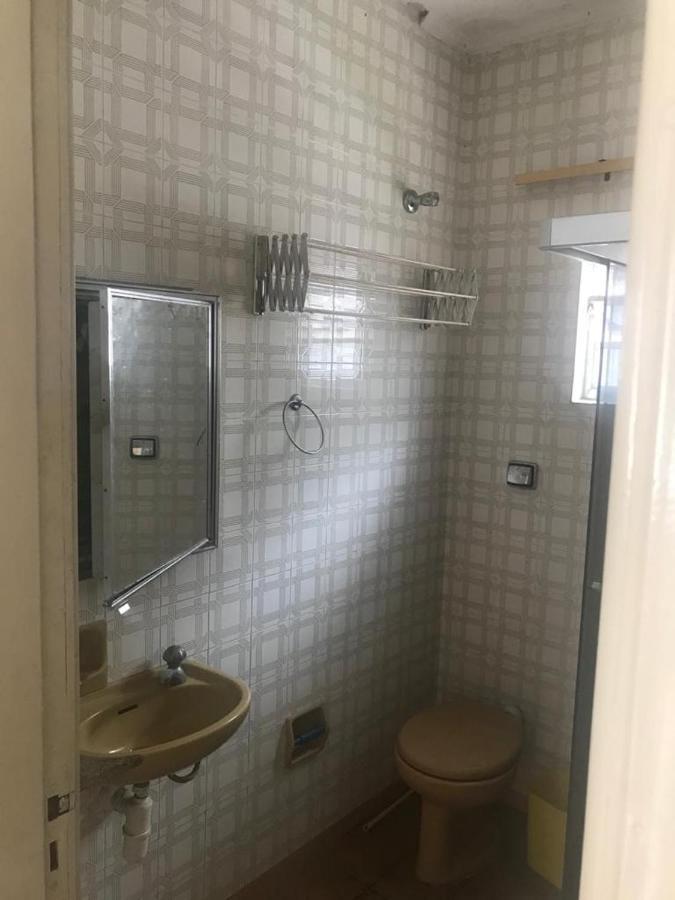 Apartamento No Edificio Abaete Apartment Mongagua Bagian luar foto
